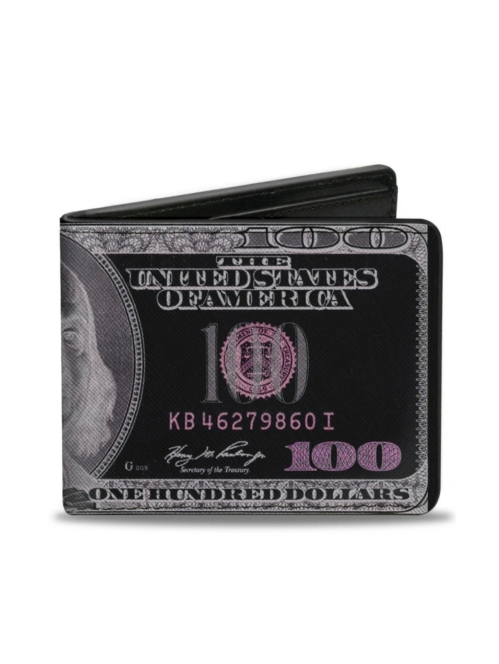 Buckle-down 100 Dollar Bill X-Ray Bi-fold Wallet.